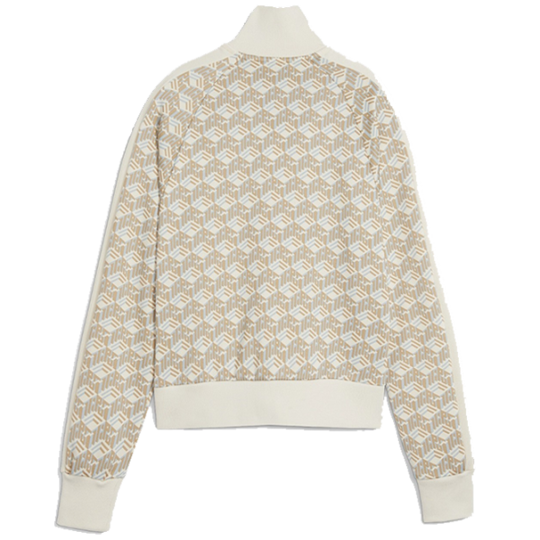 Jachetă sport pentru femei Puma T7 Aop Track Jacket Prairie Tan-AOP S/ Beige photo 2 Jachetă sport pentru femei Puma T7 Aop Track Jacket Prairie Tan-AOP S/ Beige photo 2