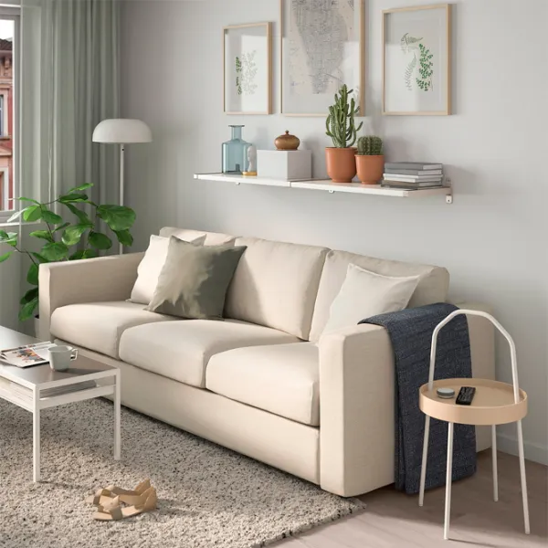 Полка Ikea Bergshult/ Granhult ДСП/ Белый photo 2