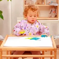 Слюнявчик BabyOno 1476/ 01 Рубашка/ Полиэстер/ Розовый photo 2