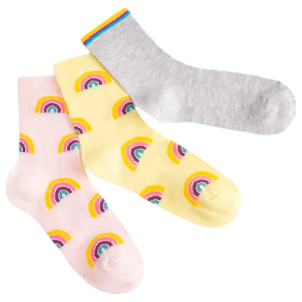 Șosete pentru fetiţe Koton 4SKG80036AA Multicolor photo 2 Șosete pentru fetiţe Koton 4SKG80036AA Multicolor photo 2
