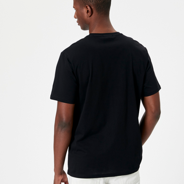 Tricou pentru bărbați Koton 4SAM10291HK 100% bumbac/ Black photo 2