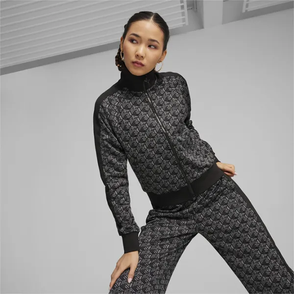 Спортивная куртка для женщин Puma Puma T7 Aop Track Jacket L/ Черный photo 2 Спортивная куртка для женщин Puma Puma T7 Aop Track Jacket L/ Черный photo 2