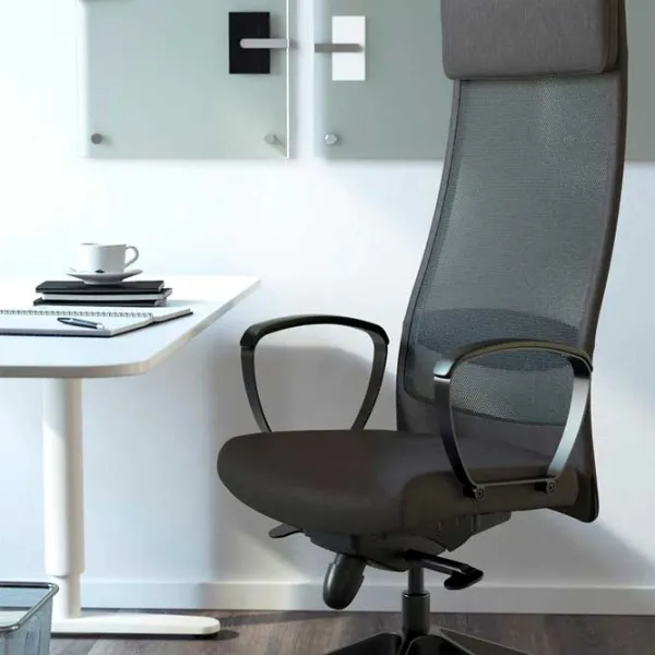 Fotoliu de birou Ikea Markus Stofă/ Dark Gray photo 5
