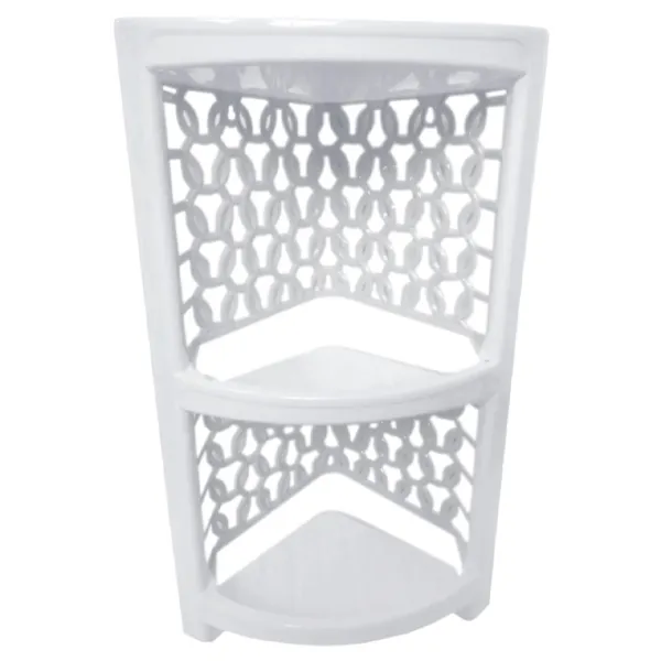 Raft pentru baie Polite P100/ AK058 Plastic/ White photo 2 Raft pentru baie Polite P100/ AK058 Plastic/ White photo 2