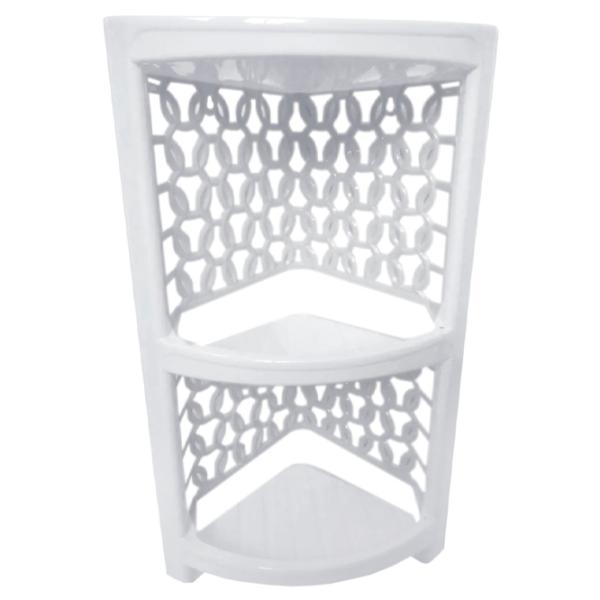 Raft pentru baie Polite P100/ AK058 Plastic/ White photo 2 Raft pentru baie Polite P100/ AK058 Plastic/ White photo 2