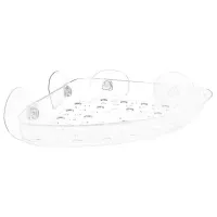 Raft pentru baie Polite P100/ AK058 Plastic/ White photo 3