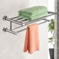 Raft pentru baie Costway BA7596 Oțel inoxidabil/ Silver photo 3