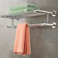 Raft pentru baie Costway BA7596 Oțel inoxidabil/ Silver photo 4