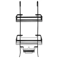 Raft pentru baie Malatec 16723 Aluminiu/ Black photo 2