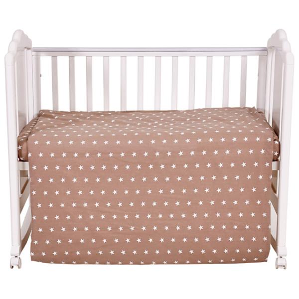 Детское постельное бельё Polini Kids Stars (0001858-6) Хлопок/ Бежевый Маккиато photo 2 Детское постельное бельё Polini Kids Stars (0001858-6) Хлопок/ Бежевый Маккиато photo 2