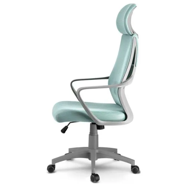 Офисное кресло Sofotel Praga 2294 Ткань, акриловая сетка/ Светло-синий photo 3 Офисное кресло Sofotel Praga 2294 Ткань, акриловая сетка/ Светло-синий photo 3