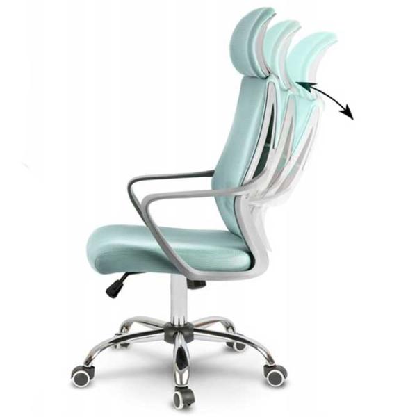 Офисное кресло Sofotel Praga 2294 Ткань, акриловая сетка/ Светло-синий photo 5 Офисное кресло Sofotel Praga 2294 Ткань, акриловая сетка/ Светло-синий photo 5