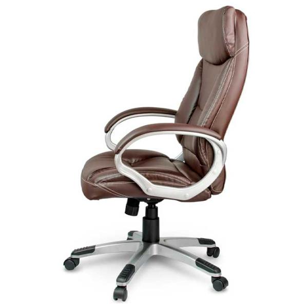 Fotoliu de birou Sofotel Eago EG-223 Piele artificială/ Brown photo 2 Fotoliu de birou Sofotel Eago EG-223 Piele artificială/ Brown photo 2