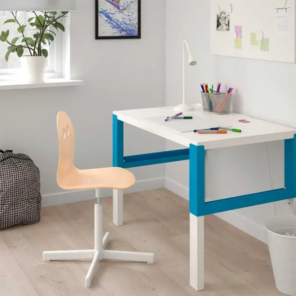 Fotoliu de birou Ikea Valfred/ Sibben Plastic/ Beige photo 2 Fotoliu de birou Ikea Valfred/ Sibben Plastic/ Beige photo 2