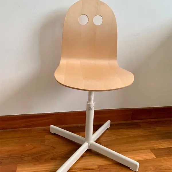 Fotoliu de birou Ikea Valfred/ Sibben Plastic/ Beige photo 3 Fotoliu de birou Ikea Valfred/ Sibben Plastic/ Beige photo 3