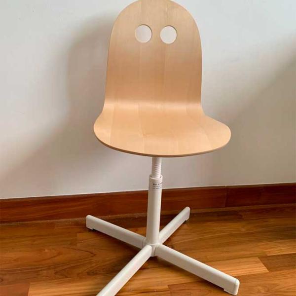 Fotoliu de birou Ikea Valfred/ Sibben Plastic/ Beige photo 3 Fotoliu de birou Ikea Valfred/ Sibben Plastic/ Beige photo 3