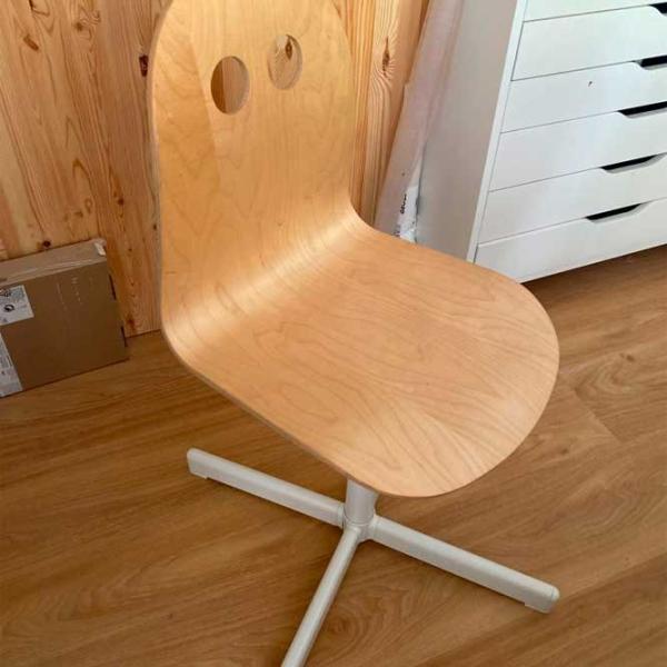 Fotoliu de birou Ikea Valfred/ Sibben Plastic/ Beige photo 4 Fotoliu de birou Ikea Valfred/ Sibben Plastic/ Beige photo 4