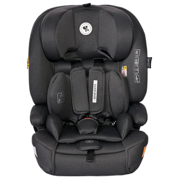 Детское автокресло Lorelli Benevento  15 месяцев - 12 лет / 36 кг / Черный photo 2