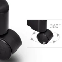 Cuier Costway HW53833 Oțel inoxidabil/ Black photo 4