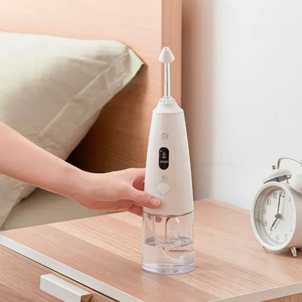 Ирригатор для носа Xiaomi Miaomiaoce Electric Nasal Washer Pro 2500 мАч / Белый photo 7 Ирригатор для носа Xiaomi Miaomiaoce Electric Nasal Washer Pro 2500 мАч / Белый photo 7