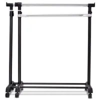 Cuier Costway HW53834 Oțel inoxidabil/ Black photo 2