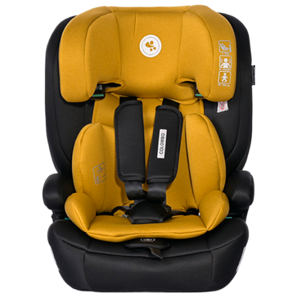 Детское автокресло Lorelli Colombo I-size  15 месяцев - 12 лет / 36 кг / Желтый photo 2 Детское автокресло Lorelli Colombo I-size  15 месяцев - 12 лет / 36 кг / Желтый photo 2