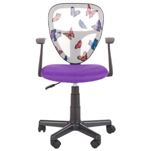 Офисное кресло Halmar Spiker Ткань, акриловая сетка/ Пурпурный photo 2