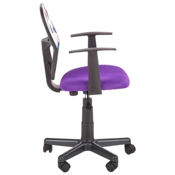 Офисное кресло Halmar Spiker Ткань, акриловая сетка/ Пурпурный photo 3