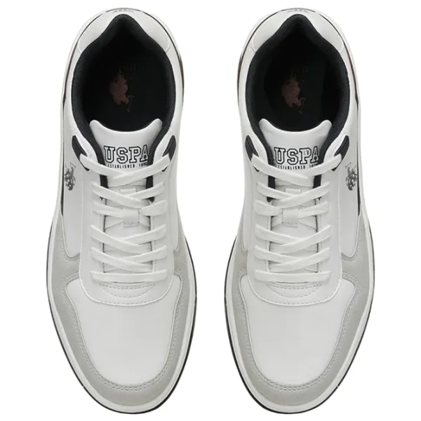 Adidași pentru bărbați U.S. Polo Assn. Ken 3PR 40/ White photo 4