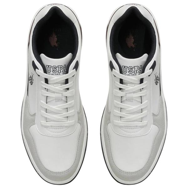 Adidași pentru bărbați U.S. Polo Assn. Ken 3PR 40/ White photo 4