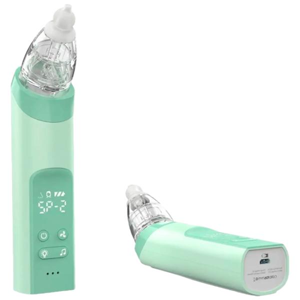 Назальный аспиратор LANTONKIN Electric Nasal Aspirator & Blackhead Remover 700 мАч / Серый photo 2