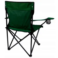Scaun de grădină GardenLine LEZ7167 Aluminiu/ Nailon/ Green Black photo 2