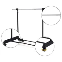 Cuier Costway HW57040 Oțel inoxidabil/ Black photo 3