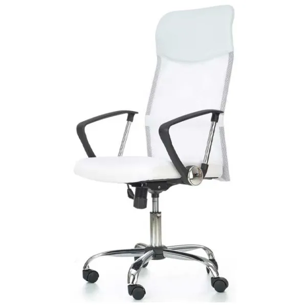 Fotoliu de birou Halmar Vire Plasă acrilică, piele artificială/ White photo 5 Fotoliu de birou Halmar Vire Plasă acrilică, piele artificială/ White photo 5
