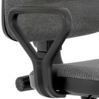 Fotoliu de birou Halmar Bravo C-73 Stofă/ Gray Black photo 2
