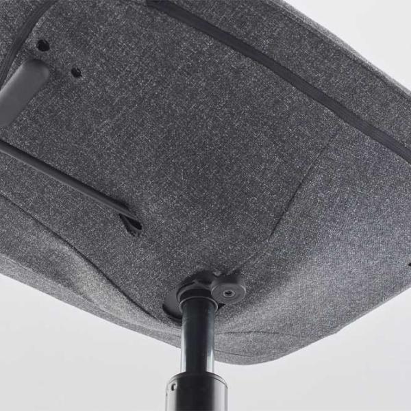 Fotoliu de birou Ikea Langfjall Poliester/ Gray Black photo 5 Fotoliu de birou Ikea Langfjall Poliester/ Gray Black photo 5