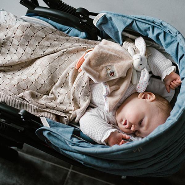 Pătură BabyOno 1479/ 03 Bumbac/ Brown photo 2