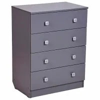 Комод Polini Kids Simple 79.2см x 38см x 60.4см/ ЛДСП/ Серый photo 2