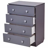 Комод Polini Kids Simple 79.2см x 38см x 60.4см/ ЛДСП/ Серый photo 4
