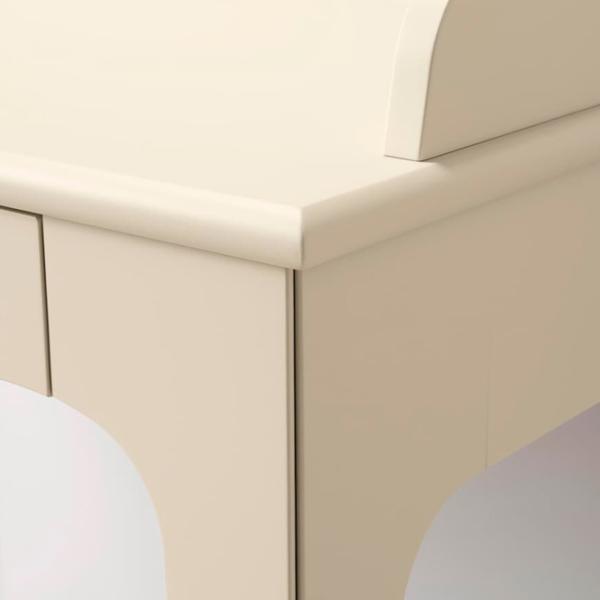 Masă de birou Ikea Lommarp 90x54 MDF/ Beige photo 3