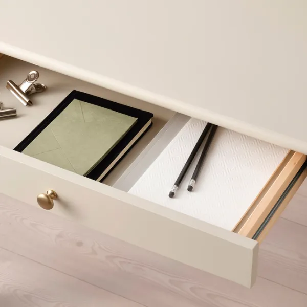 Masă de birou Ikea Lommarp 90x54 MDF/ Beige photo 4