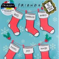 Articol Fun Paladone Sock Advent Calendar PP9158FR Friends/ Multicolor photo 3