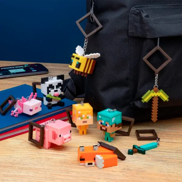 Брелок Paladone Backpack Buddies Series 2 PP10501MCF Minecraft/ Разноцветный photo 3