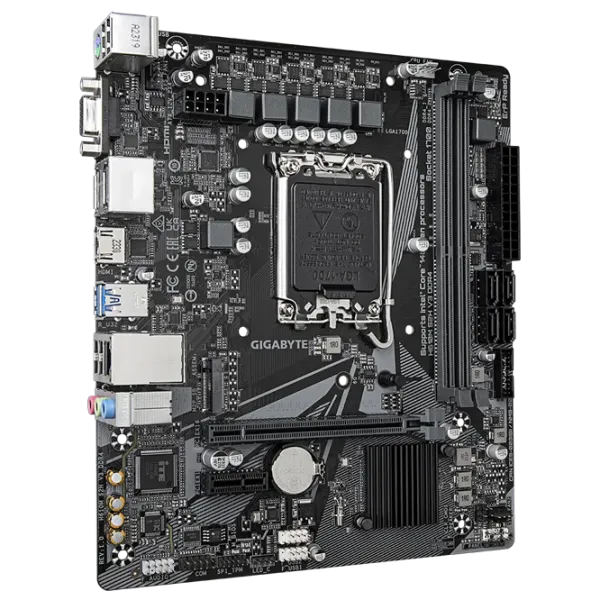 Материнская плата Gigabyte H610M S2H V3 mATX/ Intel H610M photo 2