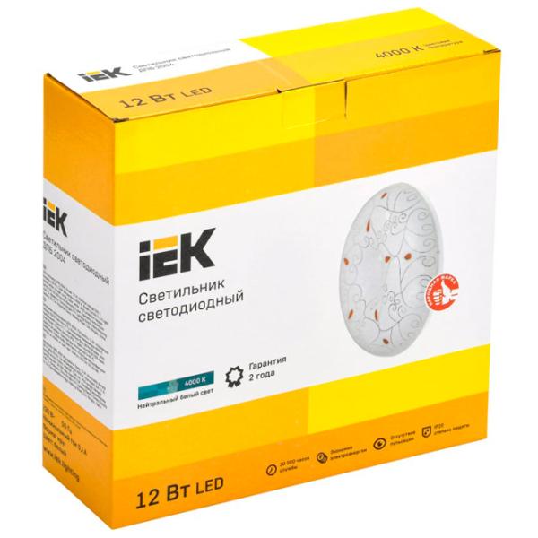 Plafonieră IEK LDPB0-2004-12-4000-K01 260 mm/ Oțel photo 2 Plafonieră IEK LDPB0-2004-12-4000-K01 260 mm/ Oțel photo 2