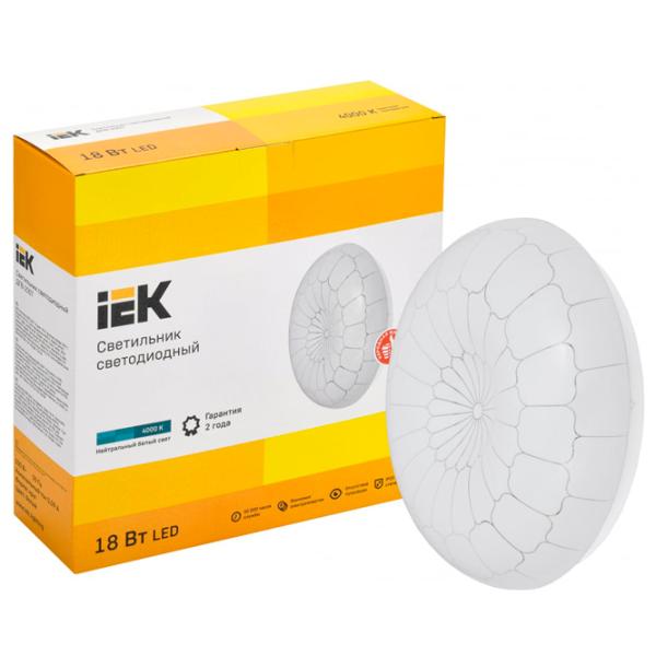 Plafonieră IEK LDPB0-2007-18-4000-K01 340 mm/ Oțel photo 3