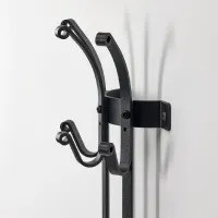 Cuier Ikea Guldhona Oțel inoxidabil/ Black photo 2