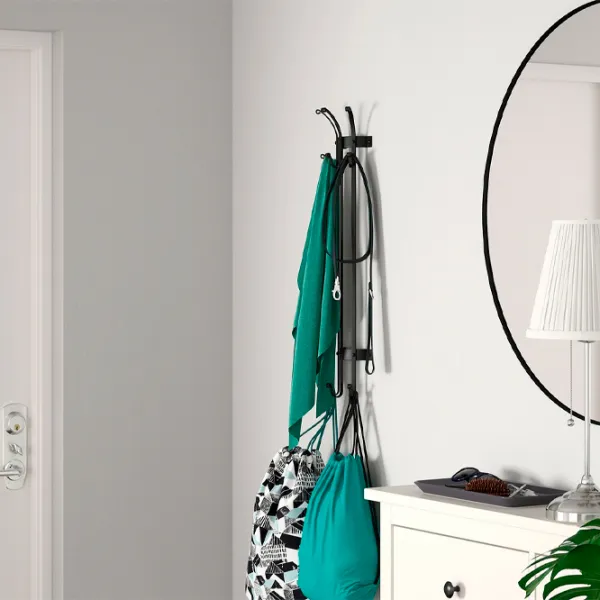 Вешалка Ikea Guldhona Нержавеющая сталь/ Черный photo 3