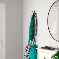 Cuier Ikea Guldhona Oțel inoxidabil/ Black photo 3
