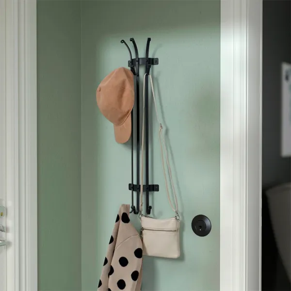 Вешалка Ikea Guldhona Нержавеющая сталь/ Черный photo 4